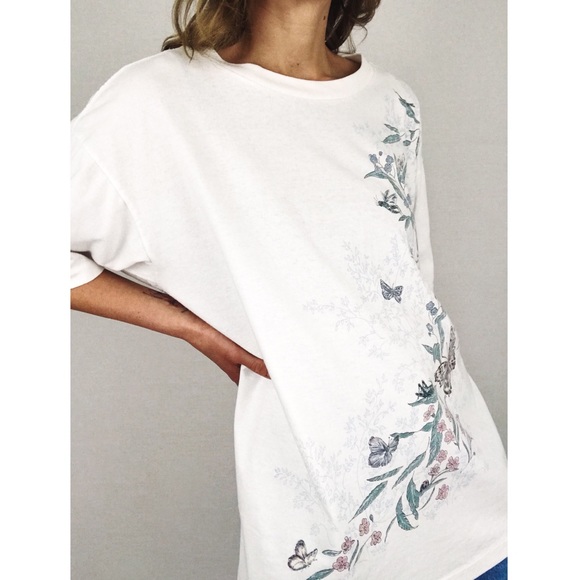 Vintage 💫 Botanical Graphic Tee - Picture 2 of 16
